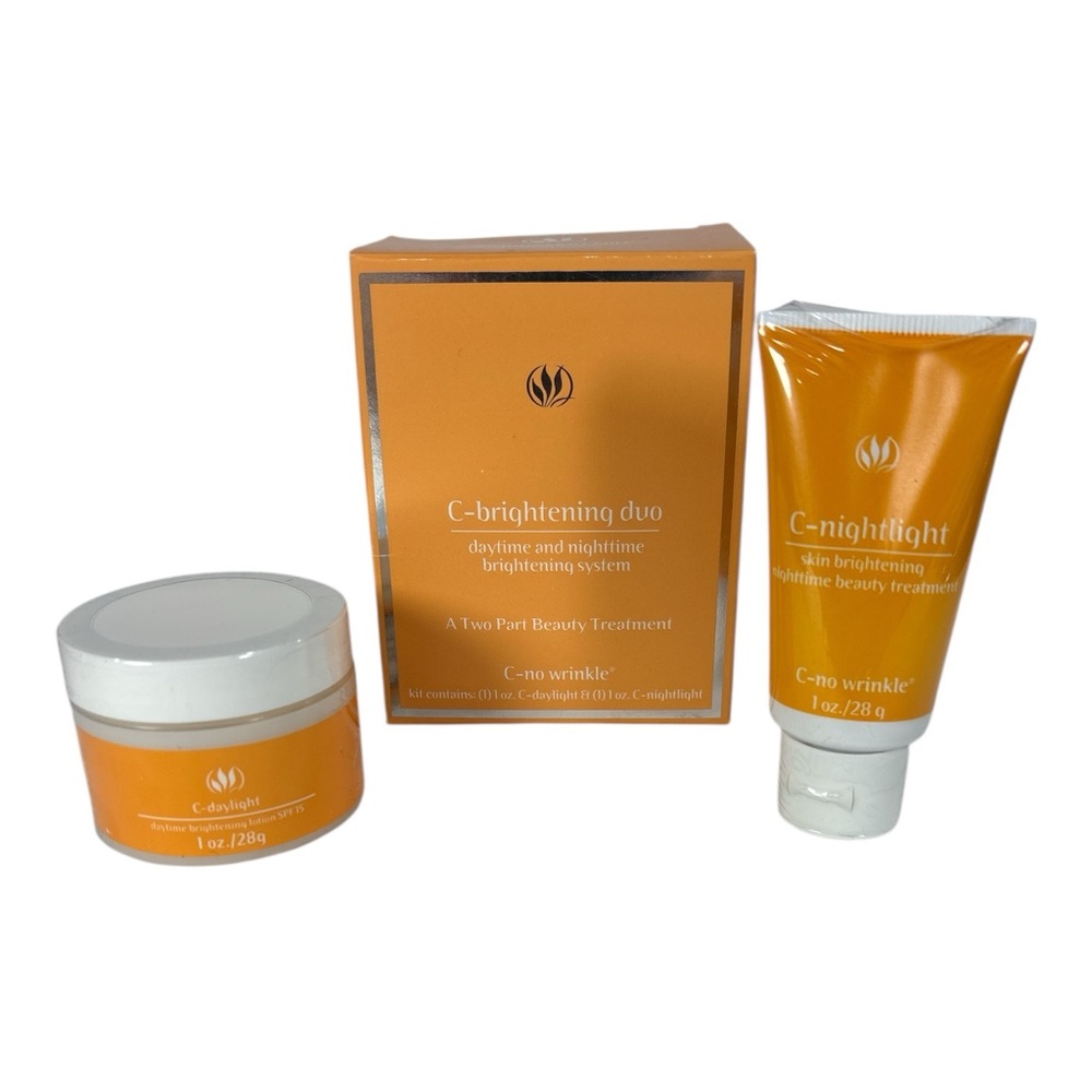 Serious Skincare C Brightening Duo Serum Sealed - 1 oz Morning and 1 oz Evening